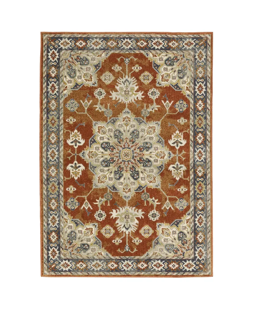 Oriental Weavers Branson BRA04 7'10" x 10' Area Rug