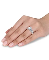 Diamond (1-1/2 ct. t.w.) Channel-Set Bridal Set 14K White, Yellow or Rose Gold