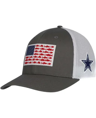 Columbia Men's Dallas Cowboys Pfg Fish Flag Flex Hat