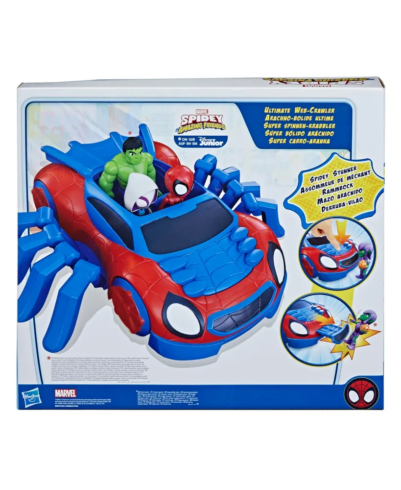 Spidey and His Amazing Friends Saf Ultimate Web Crawler Playset