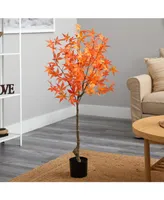 4' Autumn Maple Artificial Tree