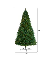 Northern Tip Artificial Christmas Tree with Clear Led Lights and Bendable Branches