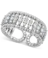 Diamond Openwork Flex Ring (7/8 ct. t.w.) in 14k White Gold