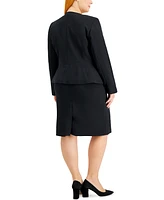 Le Suit Plus Cardigan Jacket & Sheath Dress