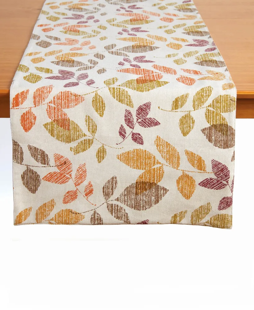 Leaf Medley Table Runner, 72" x 14"