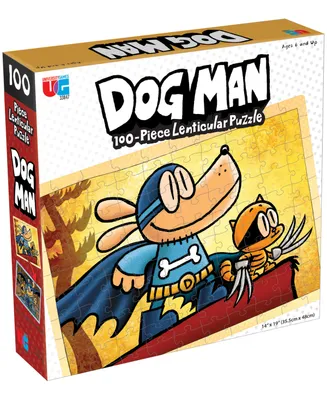 University Games Dog Man Adventures Lenticular Jigsaw Puzzle