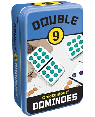 University Games Double 9 Chicken foot Dominoes