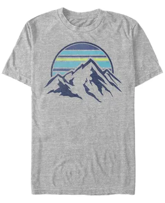 Men's Generic Additude Mount Range Pocket Short Sleeve T-shirt