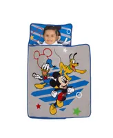 Mickey Mouse Clubhouse Buddies Padded Toddler Nap Mat with Built in Pillow