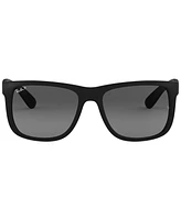 Ray-Ban Unisex Polarized Low Bridge Fit Sunglasses, RB4165F Justin Classic