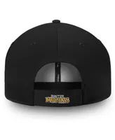 Men's Black Boston Bruins Core Adjustable Hat