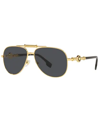 Versace Unisex Sunglasses, VE2236 - Gold
