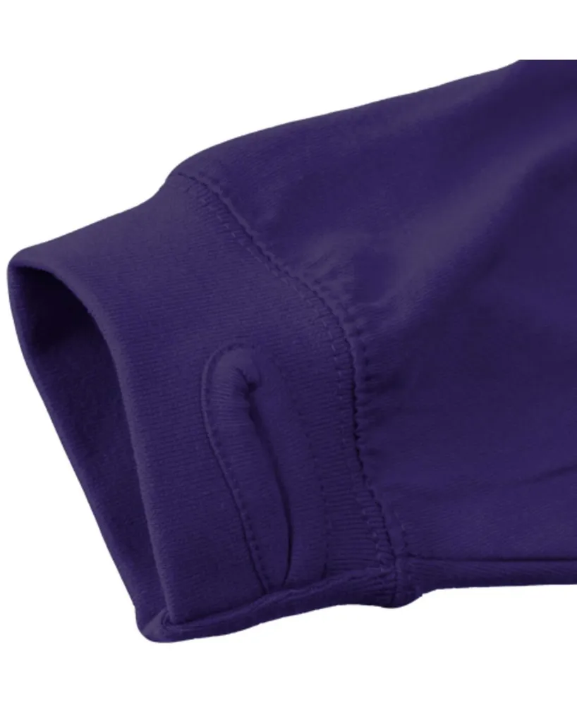 Women's Purple Lsu Tigers Edith Long Sleeve Oversized Top