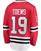 Men's Jonathan Toews Red Chicago Blackhawks Breakaway Player Jersey