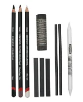 Derwent Charcoal Set, 10 Pieces