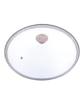 Victoria Glass Lid with Stainless Steel Knob for 12" Skillet