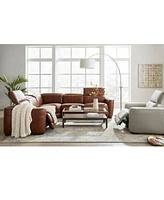 Lexanna Leather Sectional Collection Created For Macys