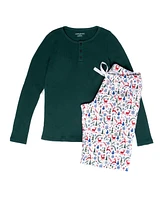 Pajamas for Peace Christmas Peace Women's 2-Piece Pajama Set