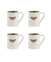 Botanic Garden Tankard Mug Set, 4 Piece