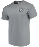 Men's Gray Alabama Crimson Tide Comfort Colors Campus Scenery T-shirt