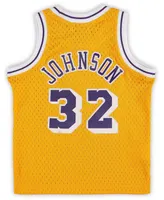 Infant Boys and Girls Magic Johnson Gold Los Angeles Lakers Retired Player Jersey