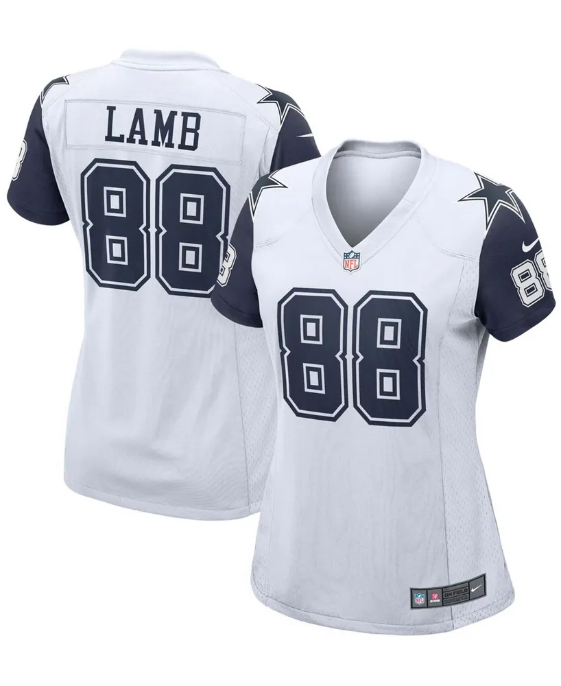 Women's CeeDee Lamb White Dallas Cowboys Game Jersey