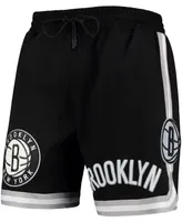 Men's Black Brooklyn Nets Chenille Shorts