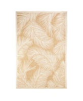 Liora Manne' Carmel Fronds 4'10" x 7'6" Outdoor Area Rug