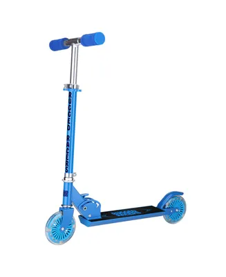 Rugged Racers 2 Wheel Foldable Kids Scooter