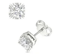 Diamond Enhancer Stud Earrings (1 ct. t.w.) in 14k White Gold