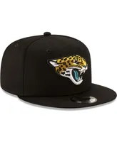 Men's Black Jacksonville Jaguars Basic 9FIFTY Adjustable Snapback Hat