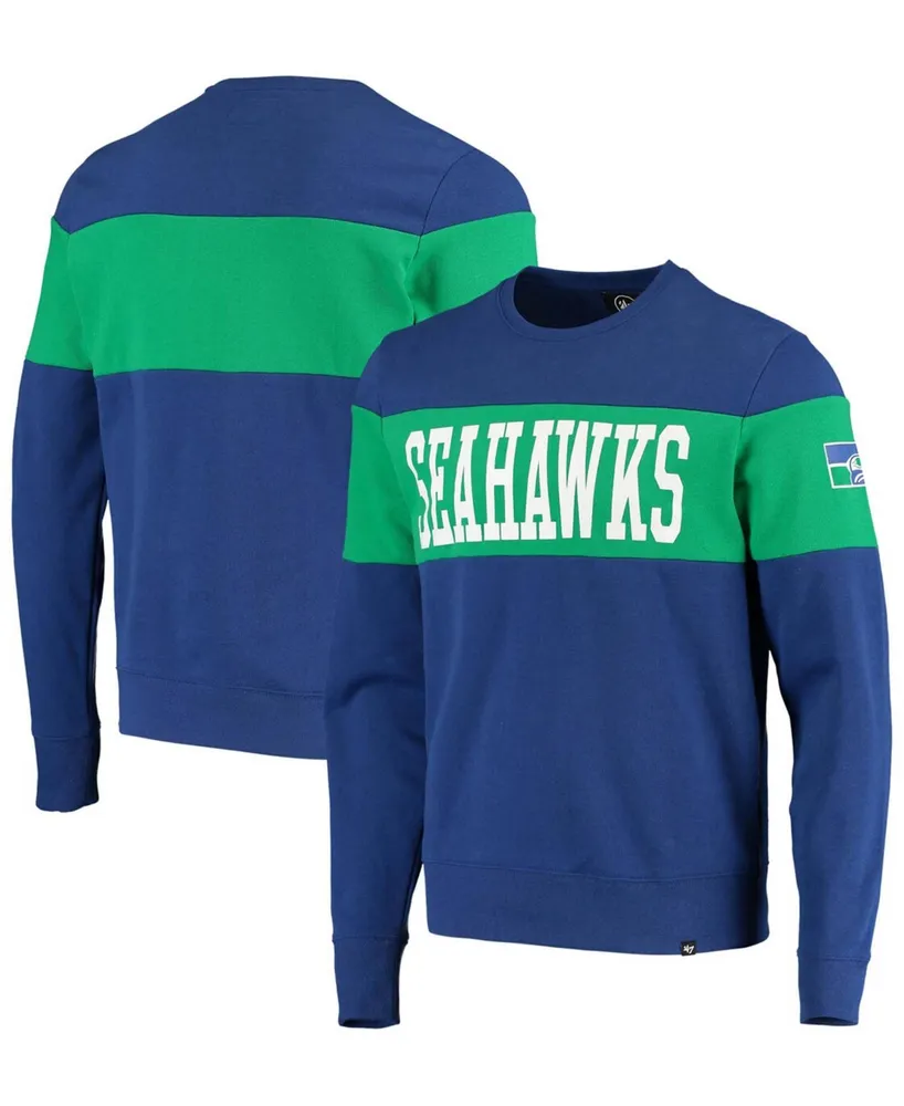 Seattle Seahawks '47 Locked In Headline Pullover Sweatshirt - Charcoal