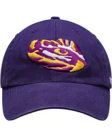 Men's Purple Lsu Tigers Team Clean Up Adjustable Hat