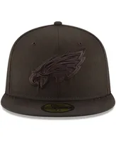 Men's Philadelphia Eagles Black On 59FIFTY Fitted Hat