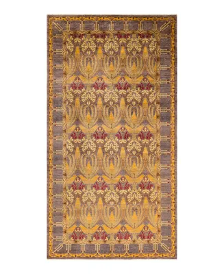 Adorn Hand Woven Rugs Arts Crafts M1710 6'1" x 11'7" Area Rug - Silver