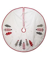 Kurt Adler 50" Tree Embroidered Tree Skirt