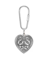 2028 Filigree Heart Key Fob