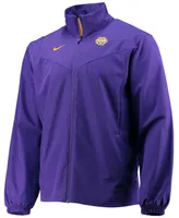 Nike Men's Purple Lsu Tigers 2021 Sideline Full-Zip Jacket