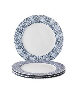 Laura Ashley Blueprint Collectables Floris Plates in Gift Box, Set of 4