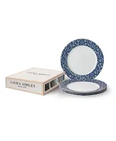 Laura Ashley Blueprint Collectables Sweet Allysum Plates in Gift Box, Set of 4