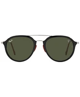 Ray-Ban RB4369M Scuderia Ferrari Collection 53 Unisex Sunglasses