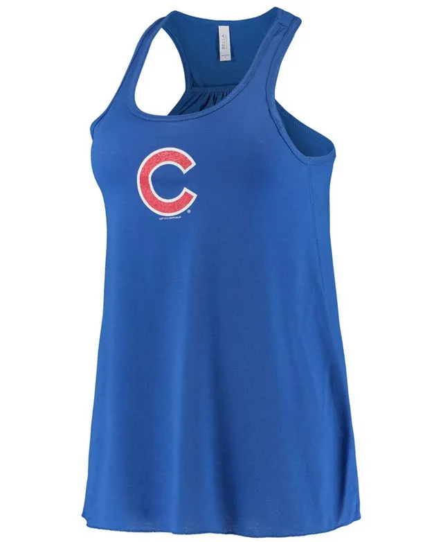 Profile Royal Chicago Cubs Plus Size Scoop Neck Racerback Tank Top