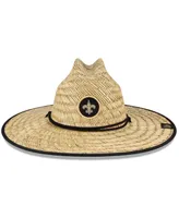 Men's Natural New Orleans Saints 2021 Nfl Training Camp Official Straw Lifeguard Hat