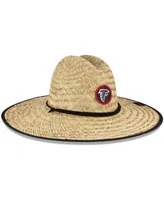 Men's Natural Atlanta Falcons 2021 Nfl Training Camp Official Straw Lifeguard Hat