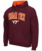 Men's Maroon Virginia Tech Hokies Arch Logo 3.0 Pullover Hoodie