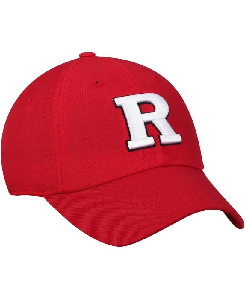 Men's Scarlet Rutgers Scarlet Knights Primary Logo Staple Adjustable Hat