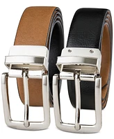 Club Room Men's Reversible Dress Belt, Created for Macy's