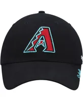 Women's Black Arizona Diamondbacks Team Miata Clean Up Adjustable Hat