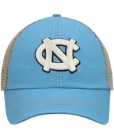 Men's Light Blue North Carolina Tar Heels Trawler Trucker Snapback Hat