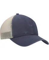 Men's Navy, Natural Flagship Mvp Snapback Hat